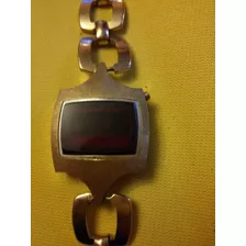 Reloj De Pulsera Vintage Texas Instruments Led..,