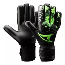 Luva Goleiro Three Stars Kick + Personalização Grátis