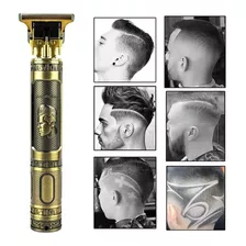 Máquina Perfect Barber Profissional Dragão Barba E Cabelo Cor Dourado