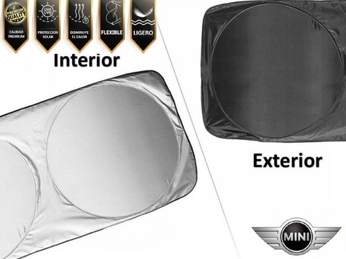 Protector Cubresol Con Ventosas Mini Cooper Clubman 2020 Foto 4