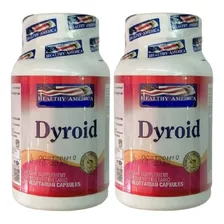 2 X Dyroid X 60tab Tiroides - Unidad a $65250