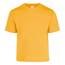 Playera Manga Corta / Niño Y Joven / 100% Algodón / N300