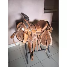 Silla De Montar Para Caballo. Nuevo Diseño Laser Y Fuste For