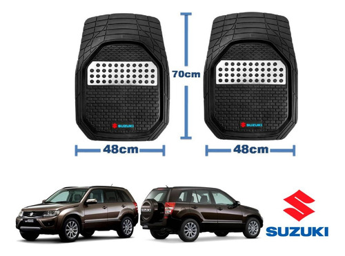 Tapetes 3d Logo Suzuki + Cubre Volante Grand Vitara 06 A 15 Foto 4