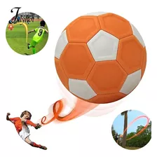 Balón De Fútbol Curvo Para Niños Con Forro De Goma
