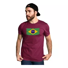 Camiseta Bandeira Do Brasil Camisa Copa Do Mundo Futebol