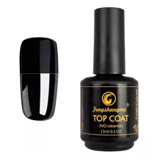 Top Coat Selante Fengshangmei Pretinho Do Poder Cor Incolor