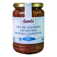 Di Salerno File De Anchova Importado Vidro 550g Para Pizza