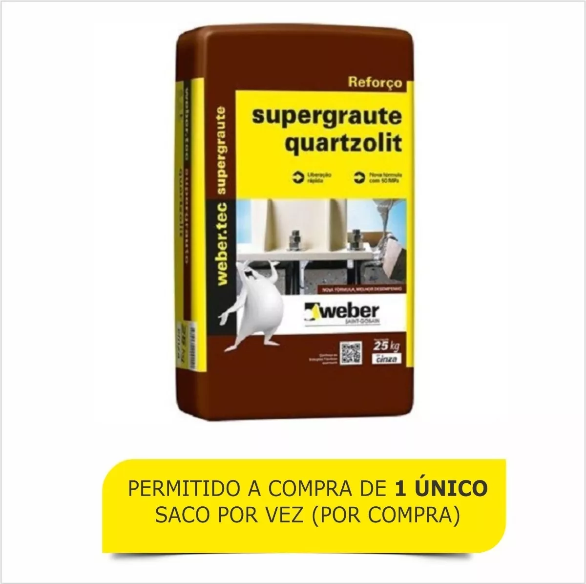 Supergraute 25kg - Quartzolit 