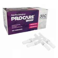 Agulha Gengival 30g Extra Curta Cx/100 Unidades - Procare