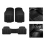Kit Tapetes 4 Pzs Negro Rayas Chevrolet Chevy Monza C3 2009