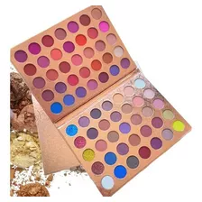 Paleta De Sombras 70 Colores Maquillaje Set De Belleza Color De La Sombra Doble Cara