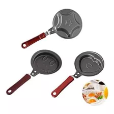 Mini Sarten Antiadherente Acero Formitas Cocina Pack X4 Color Gris Oscuro