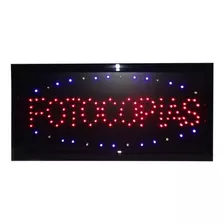 Aviso Led 48x25 Fotocopias