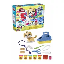 Set De Masas Hasbro Play-doh Veterinario Con Accesorios +3
