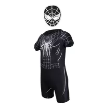 Fantasia Infantil Homem Aranha Venom C Máscara Envio Já