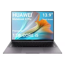 Huawei Matebook X Pro, 11th I5, 8 Gb, 256 Gb, Gris Espacial,