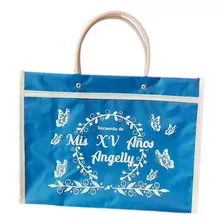 100 Bolsas Mandadera Con Tu Logotipo (canasta)