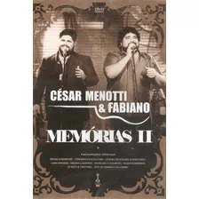 Dvd Cesar Menotti & Fabiano* Memorias 2