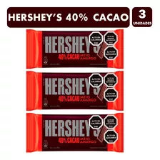 Chocolate Hershey's 40% Cacao - Medio Amargo (pack Con 3uni)