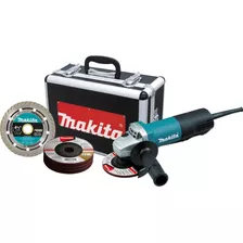 Pulidora 4.1/2'' 840w 11000rpm Makita 9557pbx1 + Obsequio Color Verde 110v