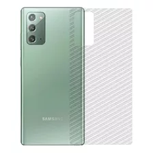 Película Traseira Fibra De Carbono Para Samsung Galaxy S20fe