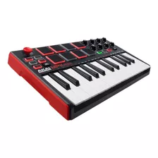 Teclado Midi Pad Akai Mpk Mini Mkii, Negro