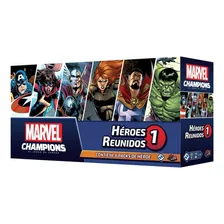 Juego De Mesa Cartas Marvel Champions Pack Heroes Reunidos 1