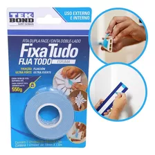 Fita Fixa Tudo Dupla Face Espuma Uso Interno Externo Tekbond