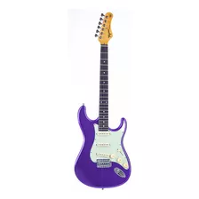 Guitarra Eletrica 6 Cordas Stratocaster Tg500 Tagima Purple Cor Metallic Purple Orientação Da Mão Destro