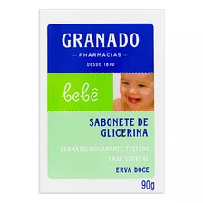 Sabonete Glicerina Bebe Ervadoce 90g