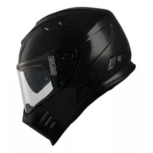 Casco Simpson Venom Ghost Bandit Carbon Con Visor Silver