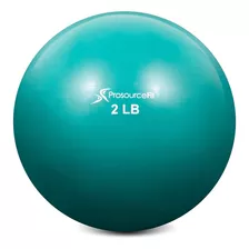 Prosourcefit - Pelotas Ponderadas De Ejercicio De Tonificac. Color Verde 2lb