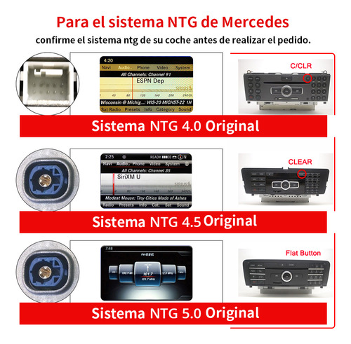 Radio De Coche De 10.25 Pulgadas Para Mercedes-benz W176 201 Foto 4