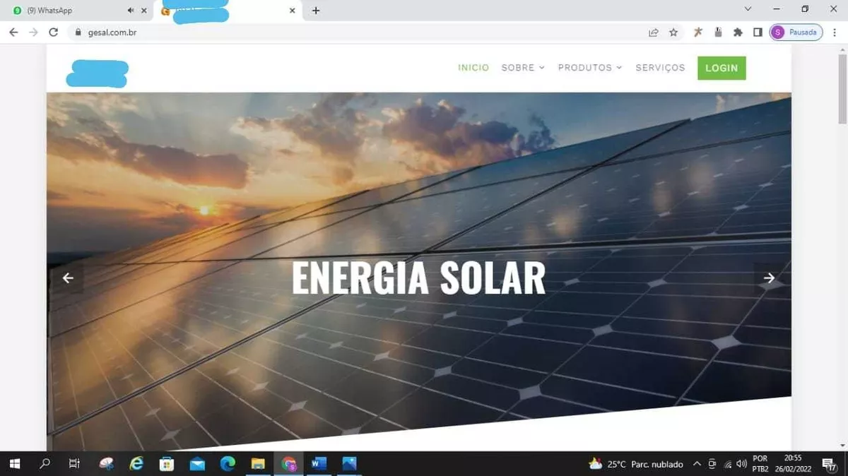 Empresa On-line De Energia Solar