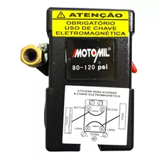 Pressostato Automatico Motomil 80/120lbf 4 Vias Alavanca