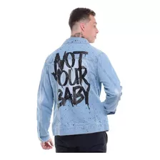 Jaqueta Jeans Masculina Not Your Baby