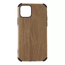 Protector Silicón Case Para iPhone 7 8 Xr 11 Pm Tipo Madera