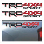 Par (2) Portaplacas Toyota Racing Trd Tacoma Rav4 Tundra