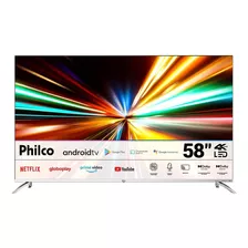 Smart Tv Dled 58 Philco Ptv58g7pagcsbl 4k Uhd | Com Wi-fi, 