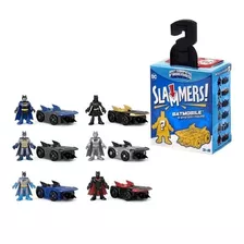 Mini Figura E Veículo Imaginext Slammers Surpresa - Mattel 