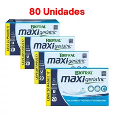 Absorvente Geriátrico Biofral Maxi Geriatric Kit C/ 80 Unid