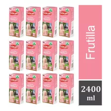 Leche Frutilla Colun 200 Ml Pack 12 Unidades