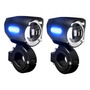 2* Rgb 7'' Faro Led Redondo Ojo ngel Wrangler Jeep Vocho Jk