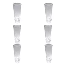 Set Vaso Trago Largo Dos Anillos 250ml X6