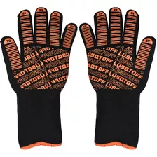 Guantes Resistentes Al Calor Temperatura Largos Lusqtoff