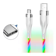 Cable De Datos Joyroom Iluminado 1.2m Micro Usb Ub