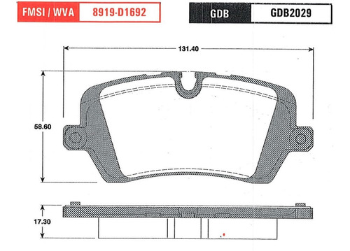 Balatas Trw Traseras Land Rover Range 2014 A 2015 Sport Foto 2