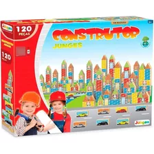 Pequeno Arquiteto Construtor Monta Monta Kit 120 Pçs