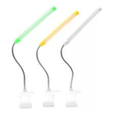 Linterna Led De Tubo Usb Con Clip 